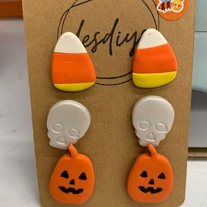 Halloween Earrings 3 Pair